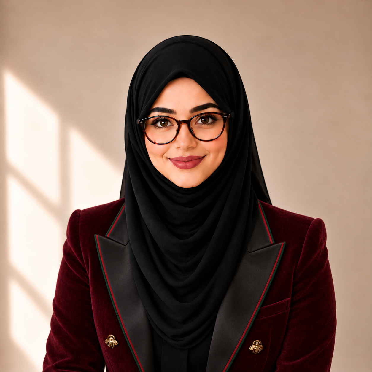 Portrait of Aamina Amjid, Founder and Lead Tutor